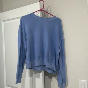 Old navy blueish purple comfy crew